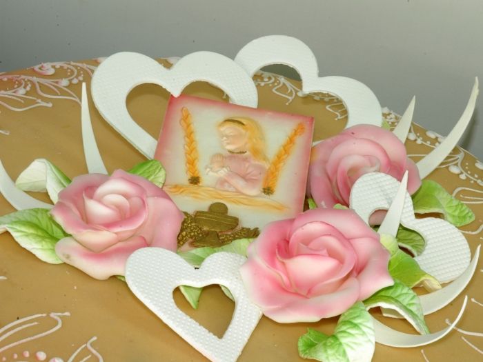 First Communion Parchment for Girls Mold