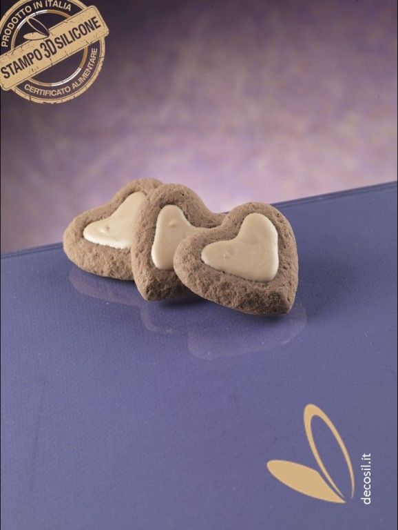 Heart Chocolate Biscuits mold