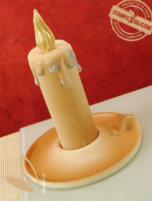 Candle with Plate Mold