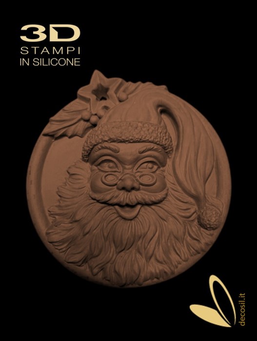 Santa Claus Chocolate pendant mold