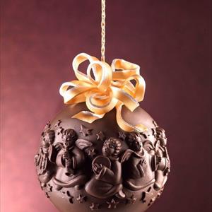 Musician Angels Chocolate Christmas Ball LINEAGUSCIO Mold