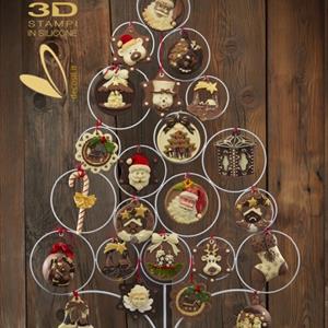 Santa Claus Chocolate pendant mold