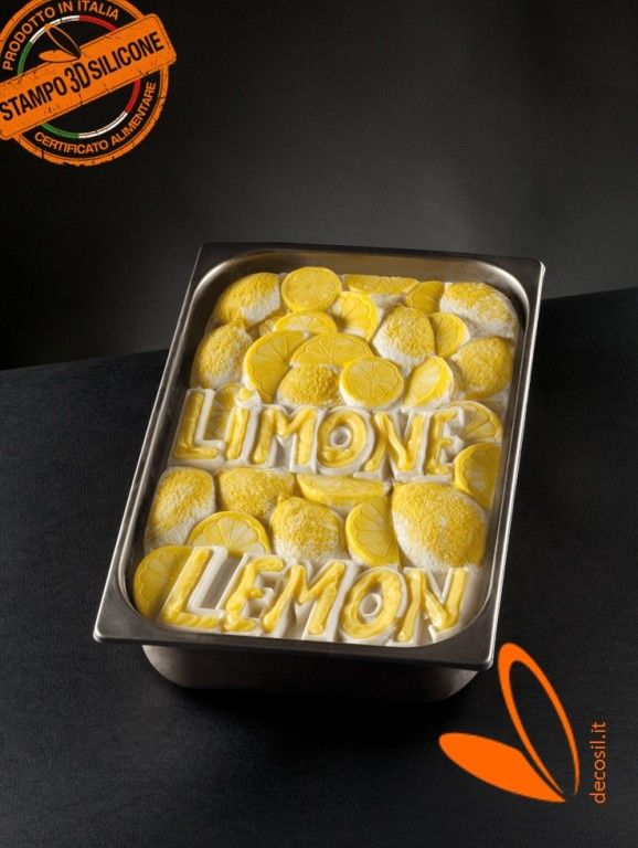 Lemon Ice Cream Tablet mold