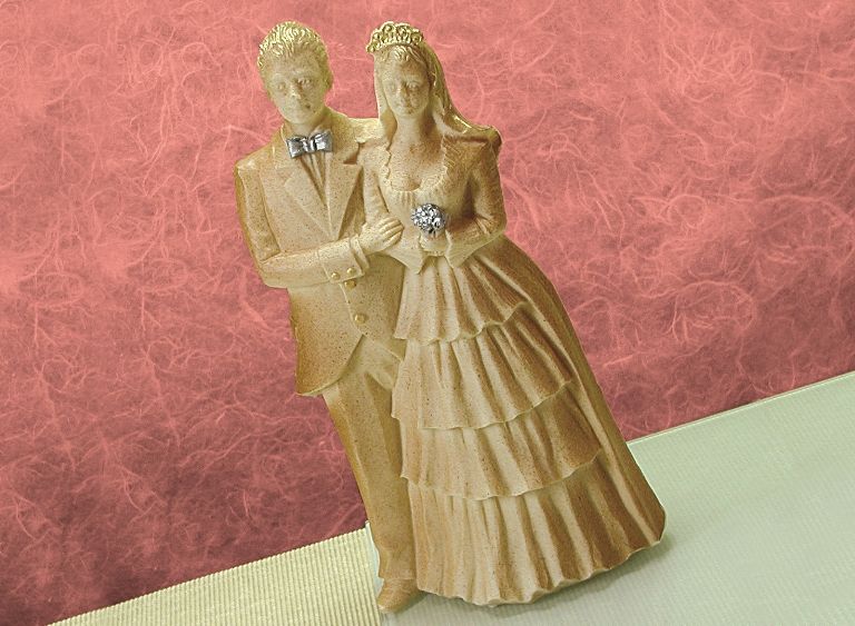 Bride and groom chocolate mold – Large size