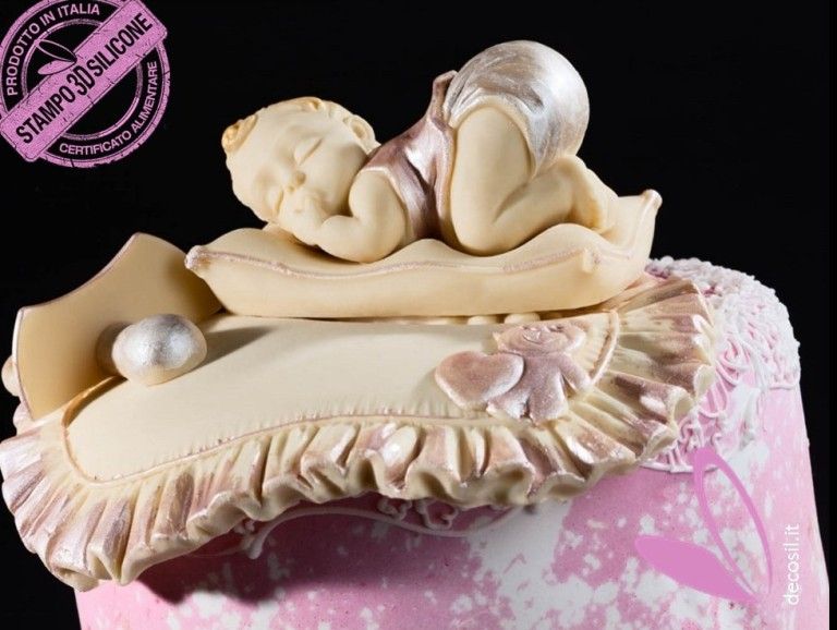 Sleeping Baby mold