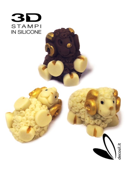 Funny Rams Molds Chocolate