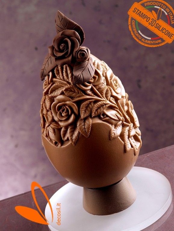 Blue Large Chocolate Egg (With Wooden Hammer) For Easter | Tasty