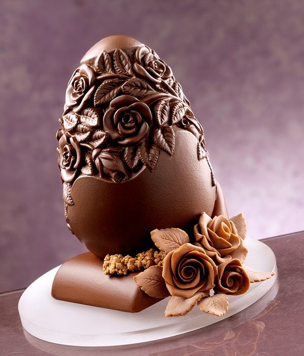 Rose Chocolate Easter Egg LINEAGUSCIO Mold