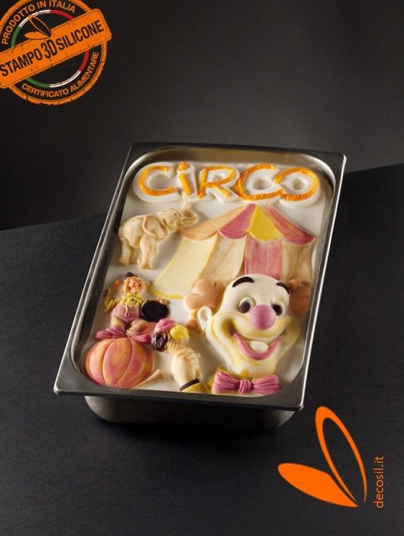 Circus Ice Cream Tablet mold