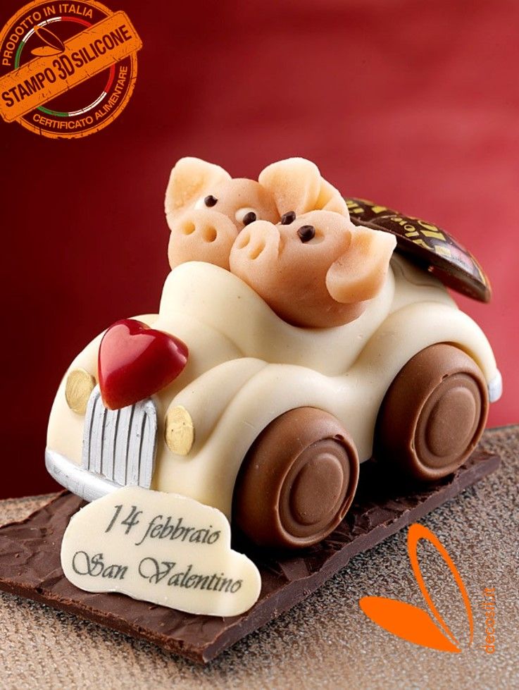Pig Snout cake mold, Pig Snout cake, Silicone molds for the creation of  sugar or chocolate 3D animal cake ornaments