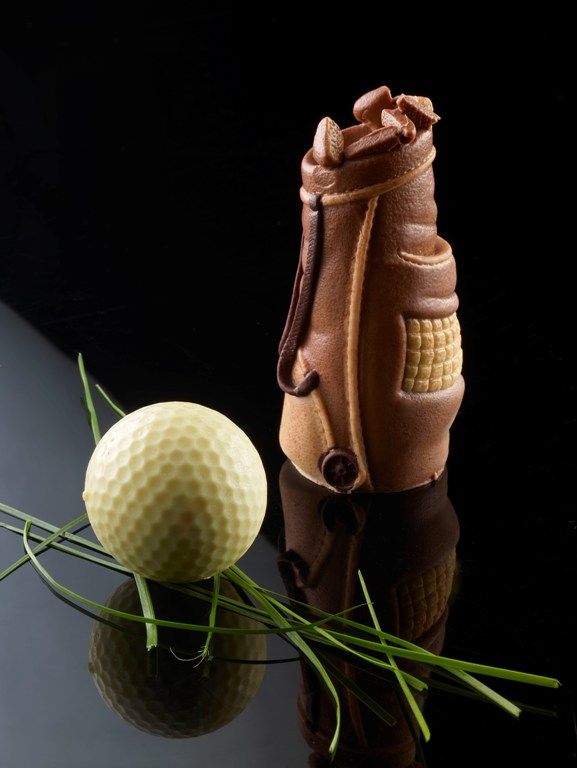 how to make a chocolate Golf Bag how to create a chocolate golf bag
