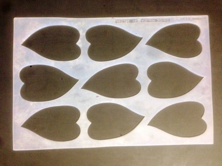 Tablet Chablon Leaves C - Linea Malizia molds