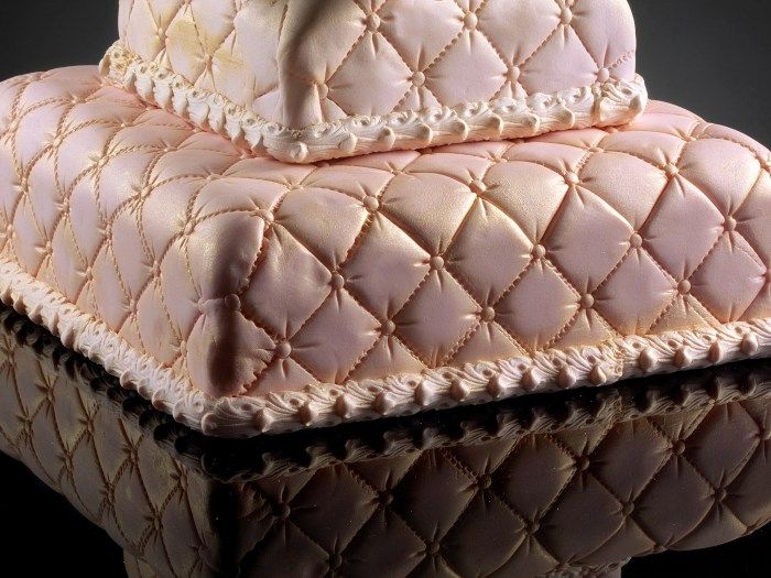 Quilted Duvet Cake Decor mold - Large size
