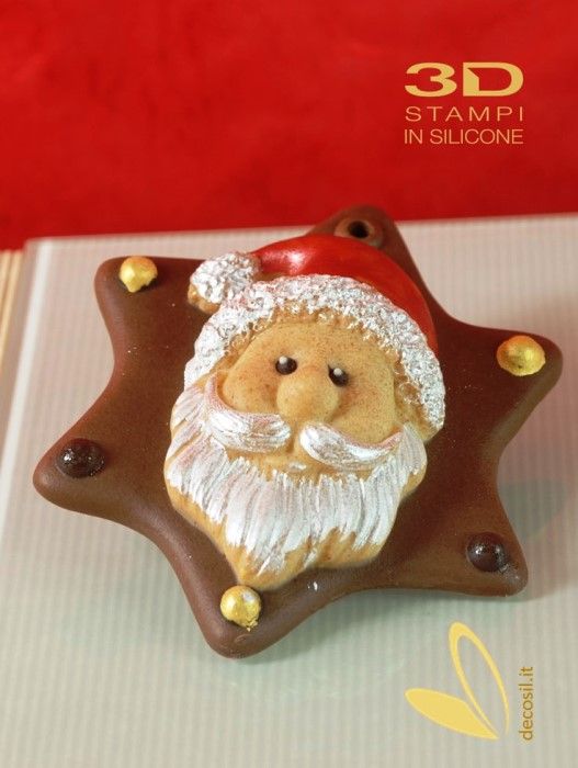 Santa Claus Ornament Mold