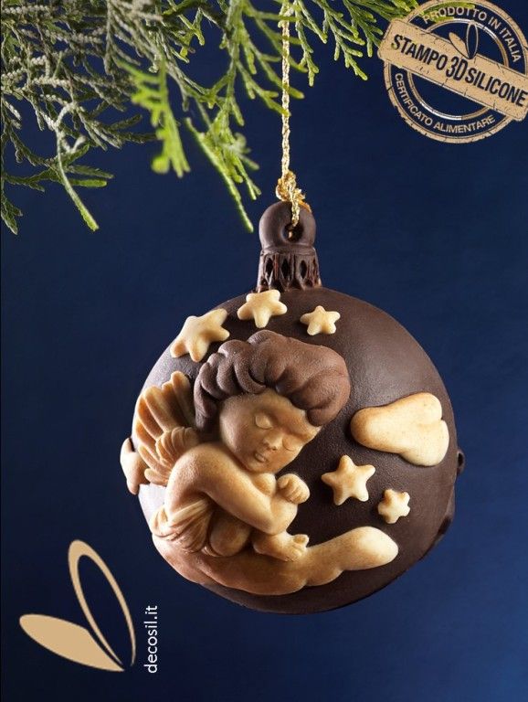 Christmas Bauble - Little Angel mold