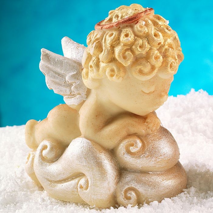 Cherub on the Cloud Mold