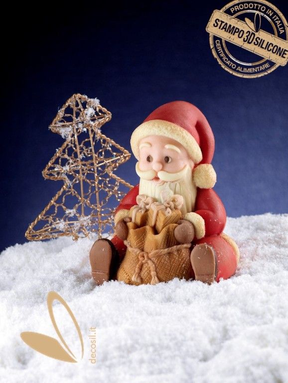 Santa Claus Sitting chocolate mold