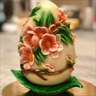 Peach Flowers Chocolate Easter Egg LINEAGUSCIO Mold