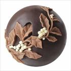 Holly Chocolate Christmas Ball LINEAGUSCIO Mold