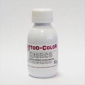 WHITE TATTOO COLOR