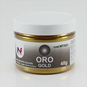 GOLD METALLIC POWDER PEARL LUSTRE 40 g.