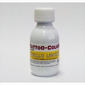 LEMON YELLOW TATTOO COLOR