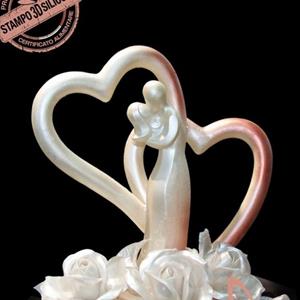 Stylized Couple Cake Topper mold