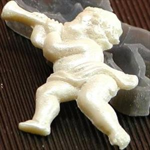 Decor Cherub with Flute mold