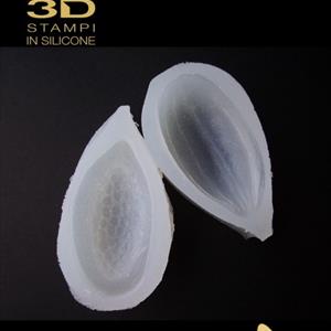 Cocoa Fruit Unfolded and closed mold