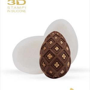 Medium-Size Majolica Egg Mold