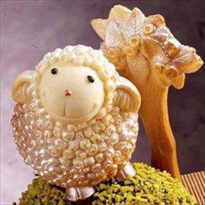 Lamb Nino 3D silicone chocolate mold