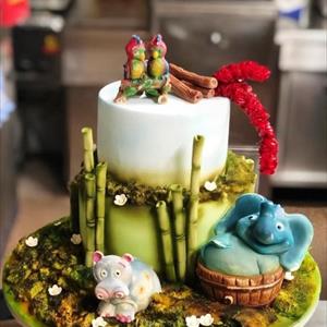 Elephant in a Washing Tub mold