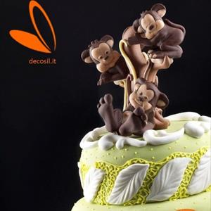 Monkey Diver Chocolate Mold