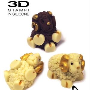 Funny Rams Molds Chocolate