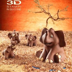 Funny Elephants mold