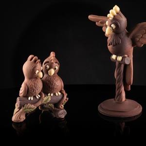 Parrot on Perch mold