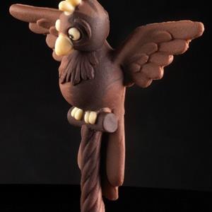 Parrot on Perch mold