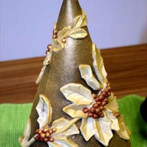 Holly Chocolate Christmas Tree LINEAGUSCIO Mold