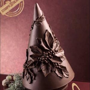 Holly Chocolate Christmas Tree LINEAGUSCIO Mold