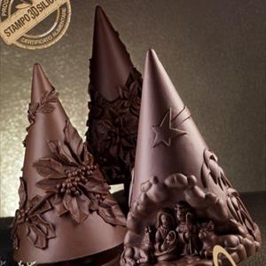 Christmas Stars flowers Chocolate Christmas Tree LINEAGUSCIO Mold