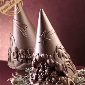 Nativity Scene Chocolate Christmas Tree LINEAGUSCIO Mold