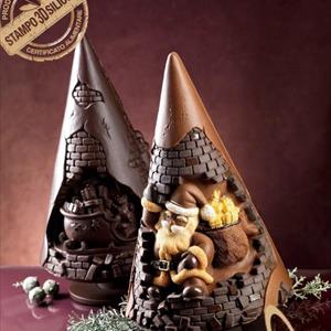 Santa Claus Chocolate Christmas Tree LINEAGUSCIO Mold