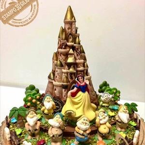 Castle Chocolate Christmas Tree LINEAGUSCIO Mold