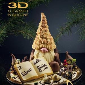 Gnome Tiby Chocolate LINEAGUSCIO Mold