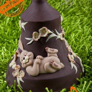 Bunny Chocolate Easter Bell LINEAGUSCIO Mold