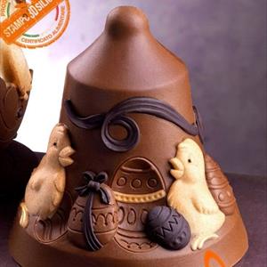 Chicks Chocolate Easter Bell LINEAGUSCIO Mold