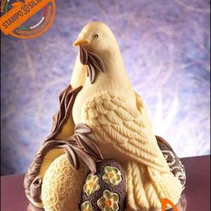 Doves Chocolate Easter Bell LINEAGUSCIO Mold