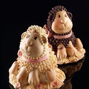 Lamb Chocolate Easter Bell LINEAGUSCIO Mold