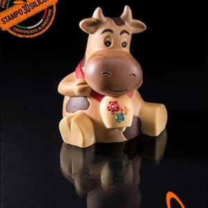 Cow Mirca Chocolate Easter Bell LINEGUSCIO Mold