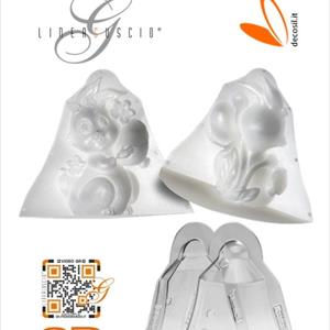 Maddy Bunny Easter Bell LINEAGUSCIO Mold